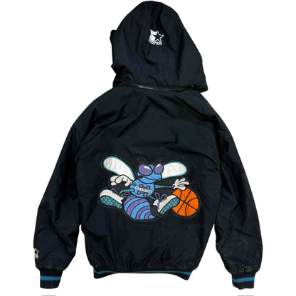 90s Charlotte Hornets NBA Starter Jacket Sz S