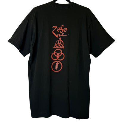 90's Led Zeppelin Backstage Pass T-Shirt Sz XL