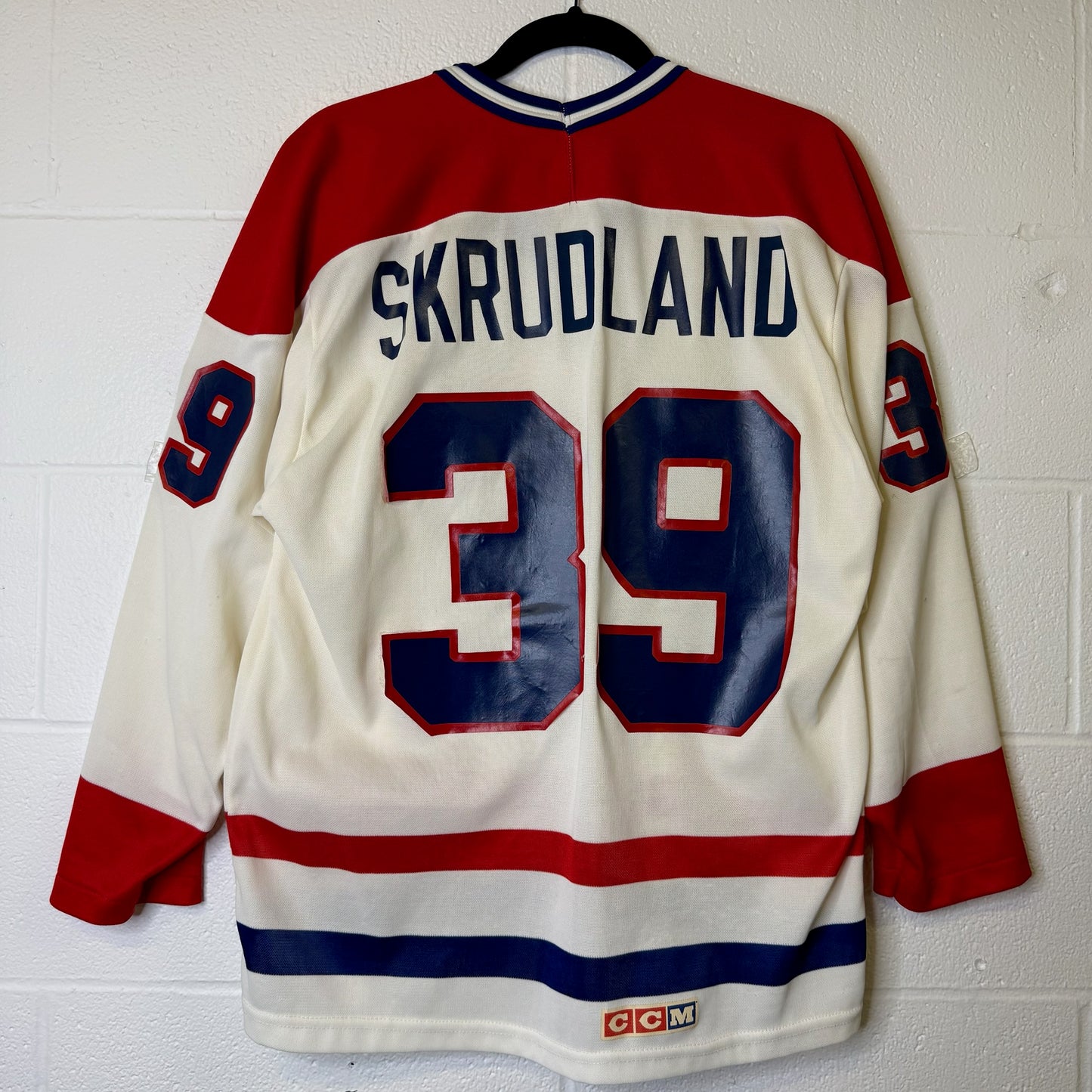 90's Montreal Canadiens Skrudland Hockey NHL Jersey CCM (B1967)