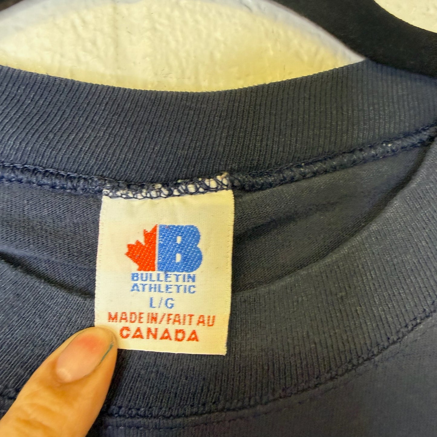 90s Toronto Maple Leafs NHL T-Shirt Sz L (B2407)