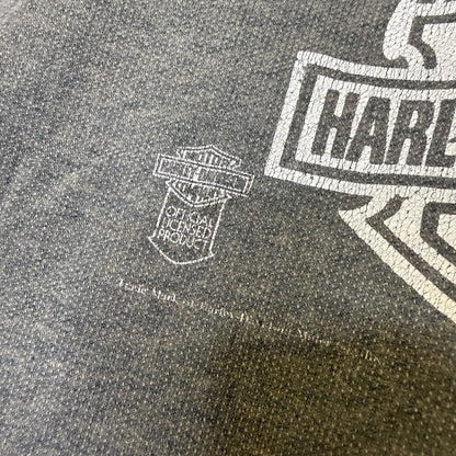 70's Harley Davidson Tried & True Crewneck Sz M (B456)