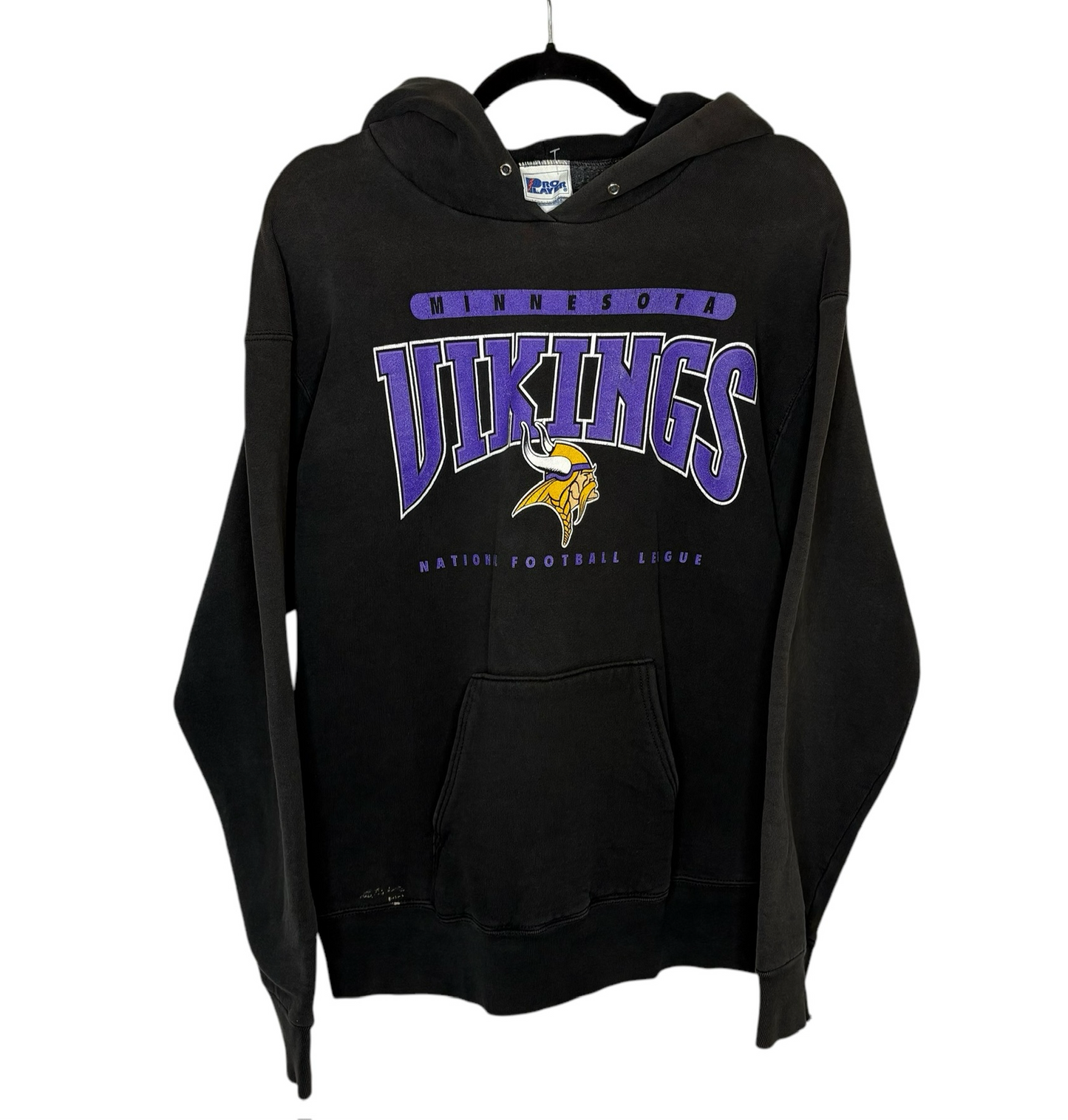 90's Minnesota Vikings Hoodie Sz L (A2065)