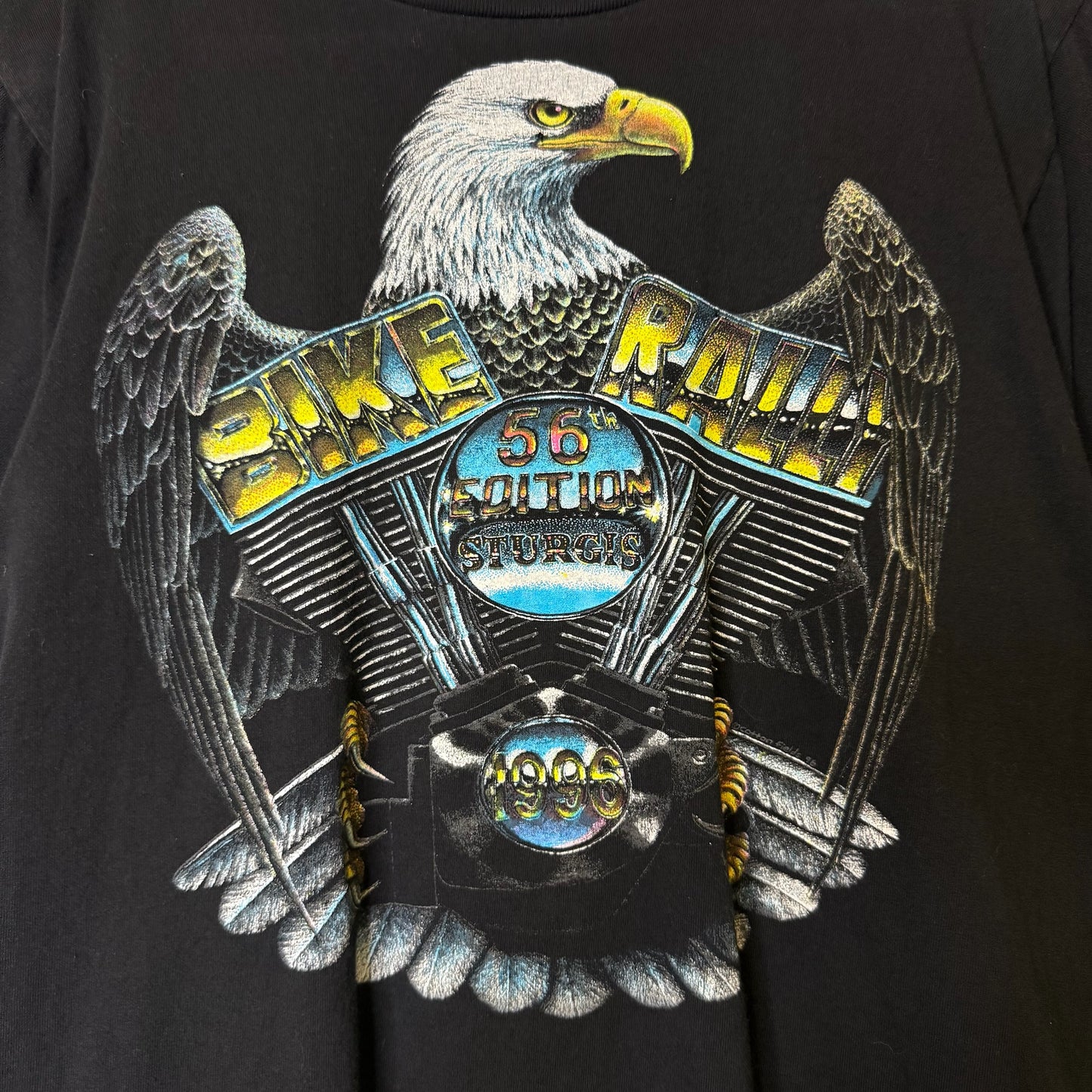 1996 Sturgis Bike Rally T-Shirt Sz M (B1706)