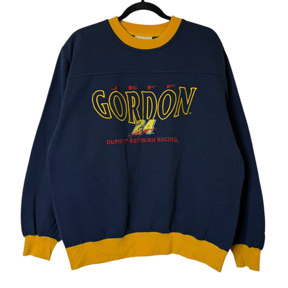 90's Jeff Gordon NASCAR Crewneck Sz M (B1926)