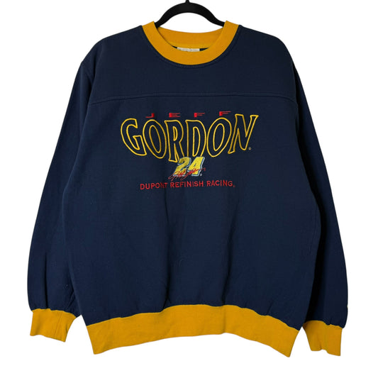 90's Jeff Gordon NASCAR Crewneck Sz M (B1926)