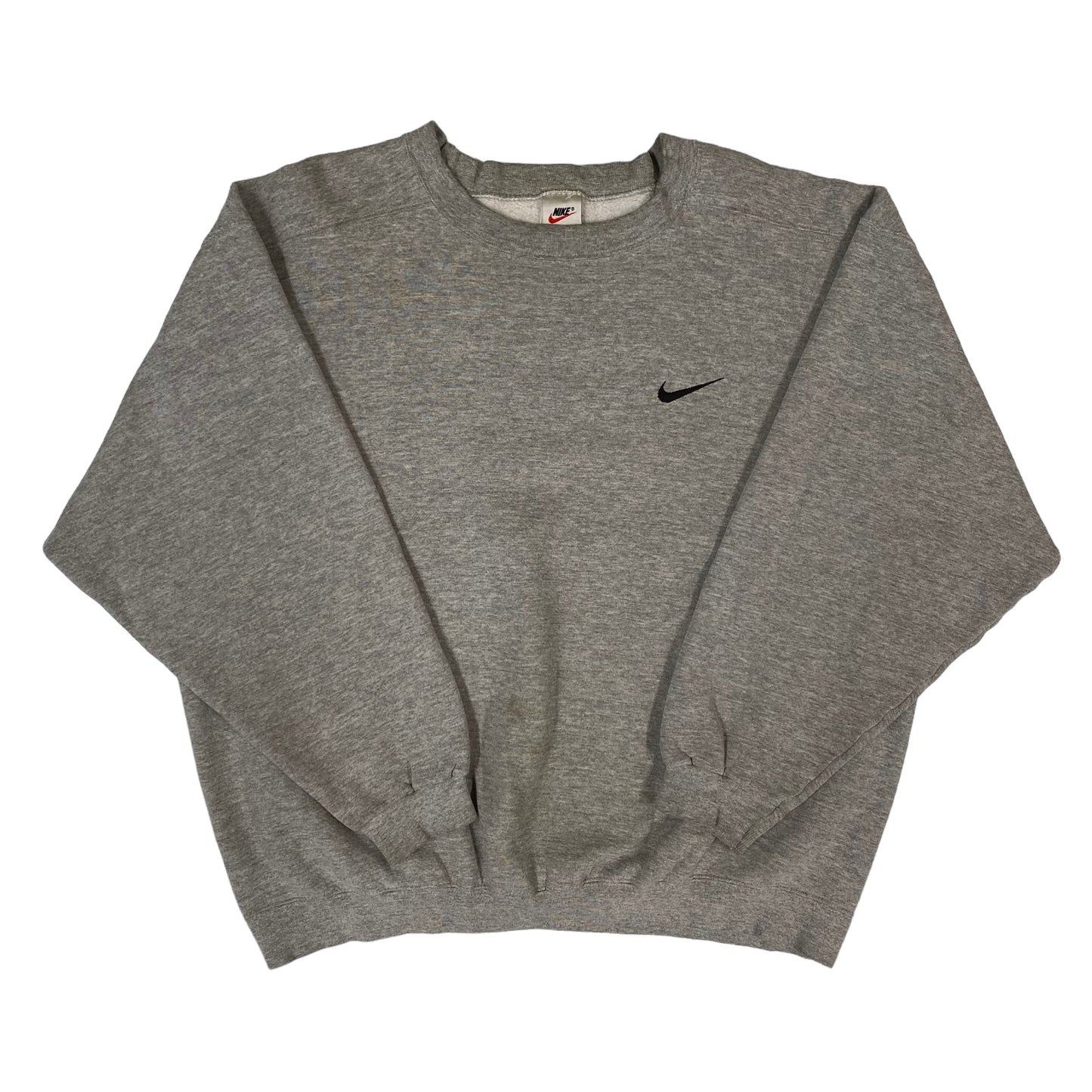 90’s Nike Mini Swoosh Grey Sz L (A2276)