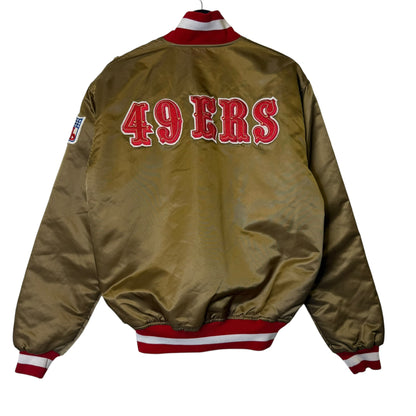 90s San Francisco 49ers NFL Satin Starter Jacket