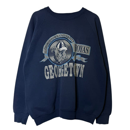 90's Georgetown Hoyas Crewneck Sz XL (A8750)