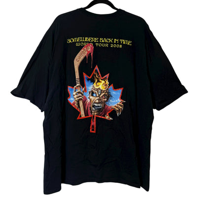2008 Iron Maiden Hockey Tour T-Shirt Sz 2XL
