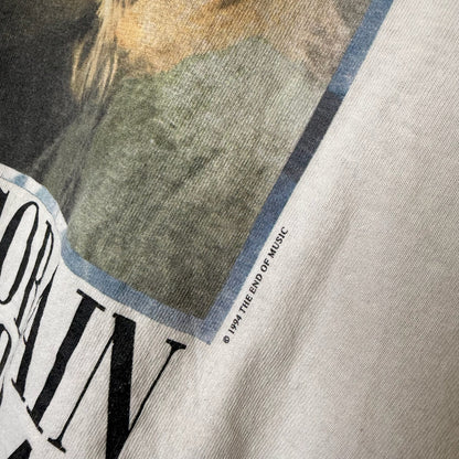 1994 Kurt Cobain Memorial Nirvana Band T-Shirt Sz XL