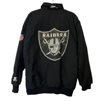 90's LA Raiders NFL Starter Jacket Sz M