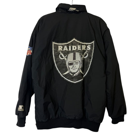 90's LA Raiders NFL Starter Jacket Sz M