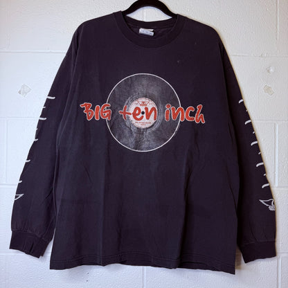 90s Aerosmith Big Ten Inch Band Long Sleeve Sz XL (B2379)