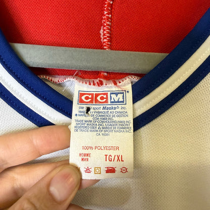 90's Montreal Canadiens Odelein Hockey NHL Jersey CCM Sz XL (B1966)