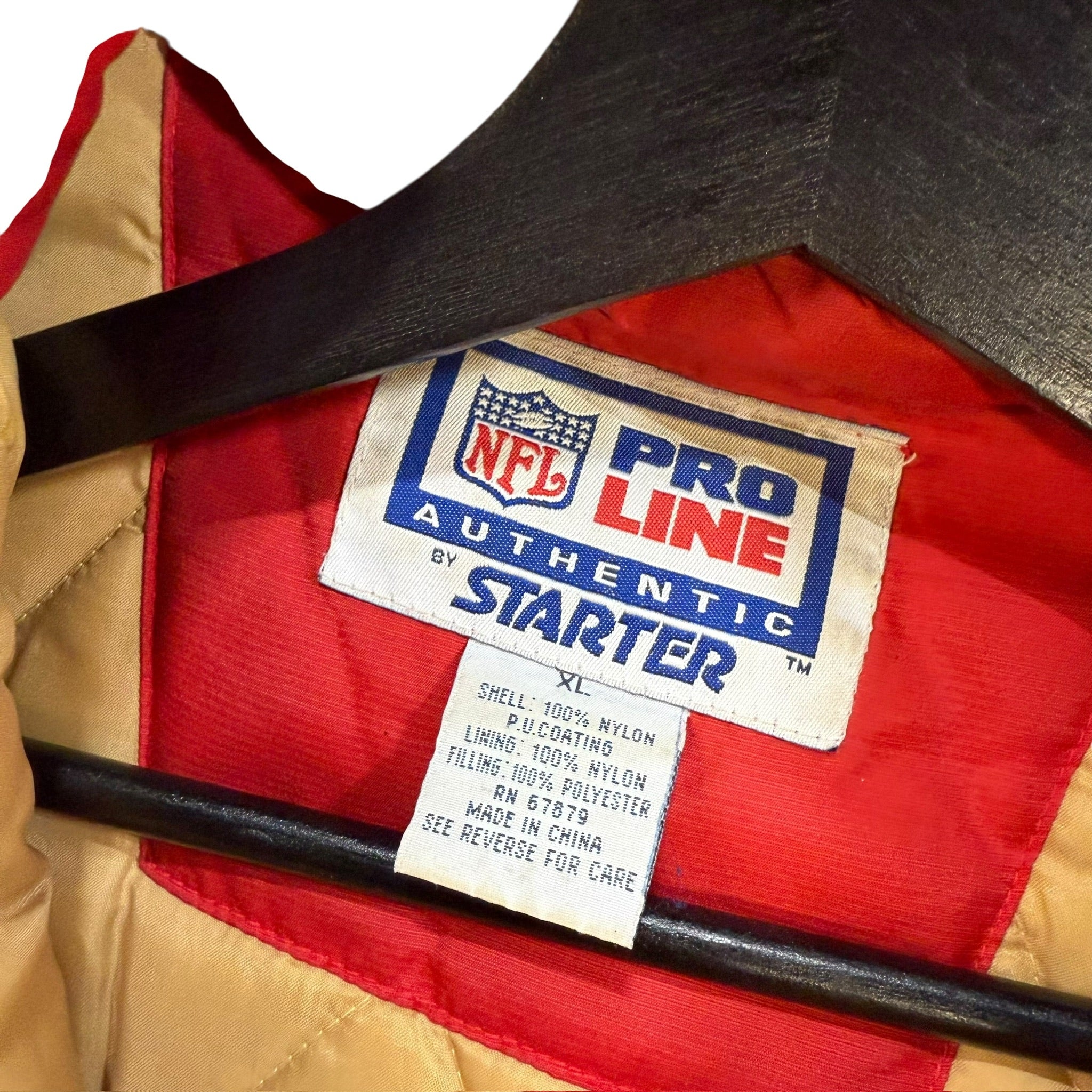 90s San Francisco 49ers NFL Starter Jacket Sz XL – 4th Quarter Vintage
