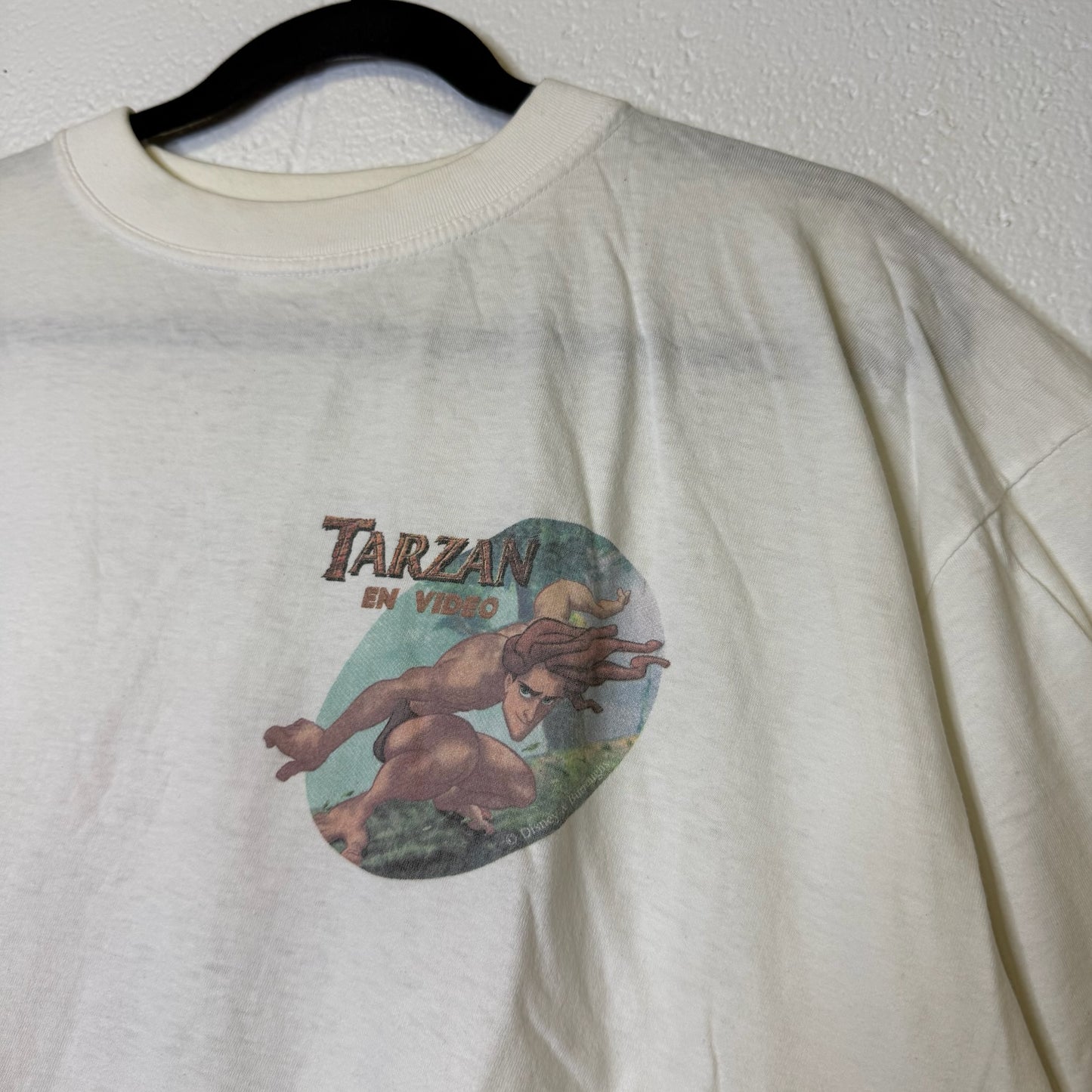 90s Tarzan Disney T-shirt Sz XL (B1714)