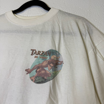 90s Tarzan Disney T-shirt Sz XL (B1714)