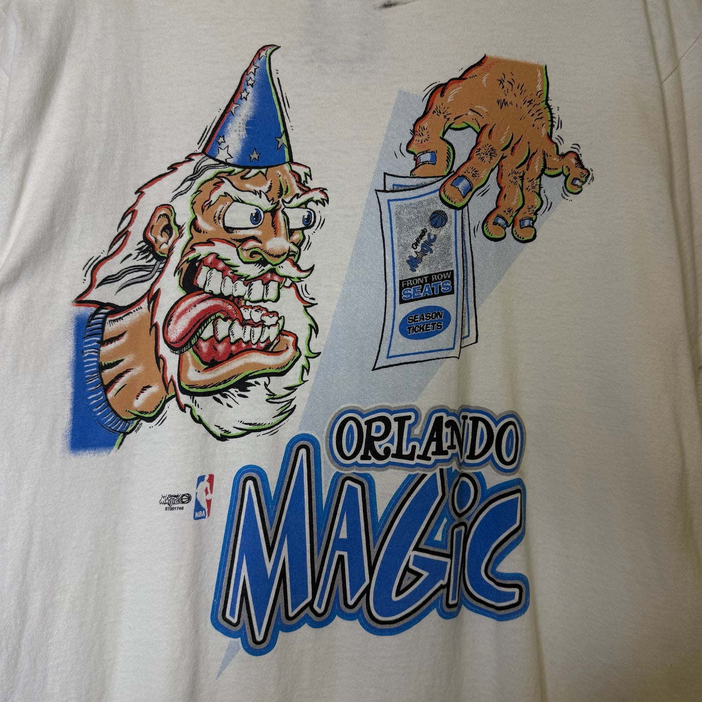 90's Orlando Magic Wizard NBA T-shirt Sz XL (B1711)