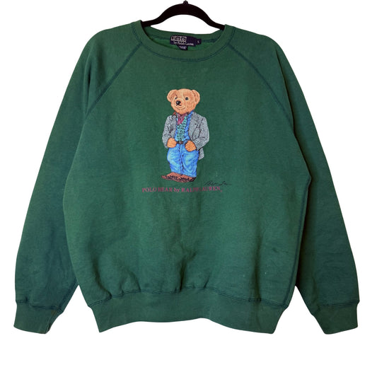 90's Polo Bear Ralph Lauren Crewneck Sz L
