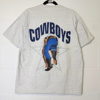 90's Dallas Cowboys Nutmeg Breakthrough T-Shirt Sz XL (B2072)