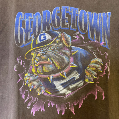 90s Georgetown Hoyas Nutmeg Breakthrough NCAA T-shirt Sz XL (B2529)