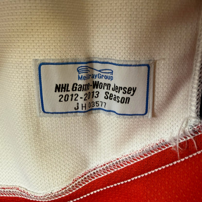 90s Washington Capitals Dale Byers NHL CCM Jersey Game Worn (B1965)