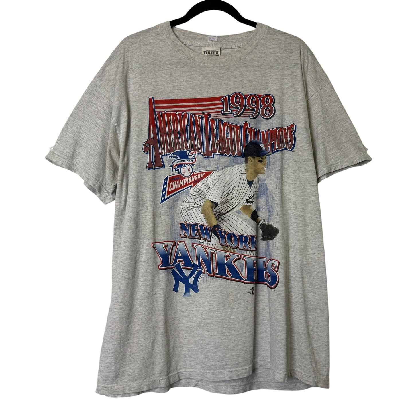 1998 New York Yankees MLB T-shirt Sz XL (B1617)