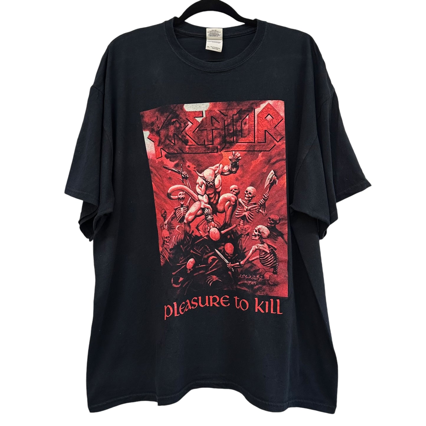 2000s Kreator Pleasure to Kill T-Shirt Sz 2XL (A7351)