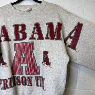 90's Alabama Crimson Tide NCAA Crewneck Sz XL (B2093)