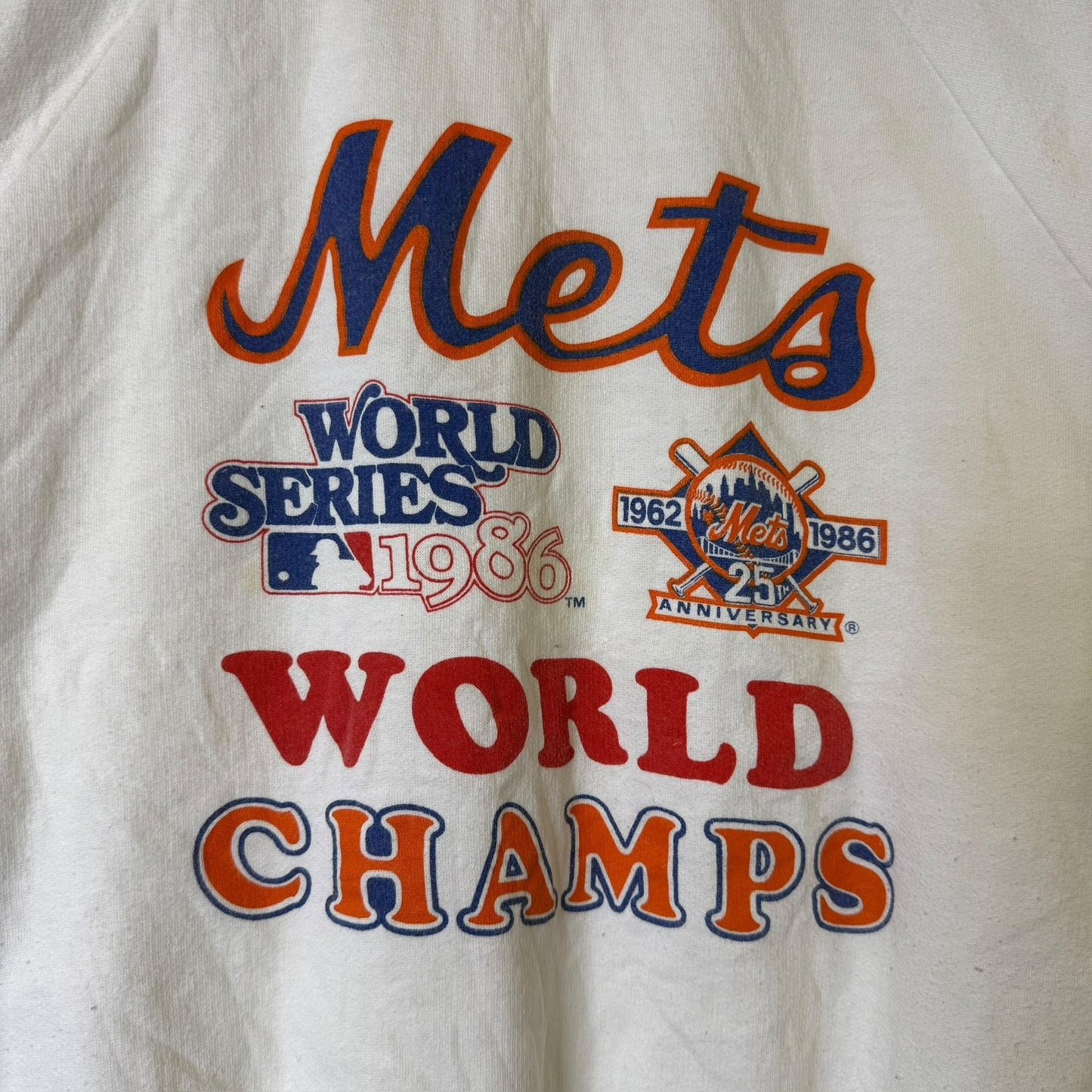 1986 New York Mets Crewneck Sz XL (B1928)