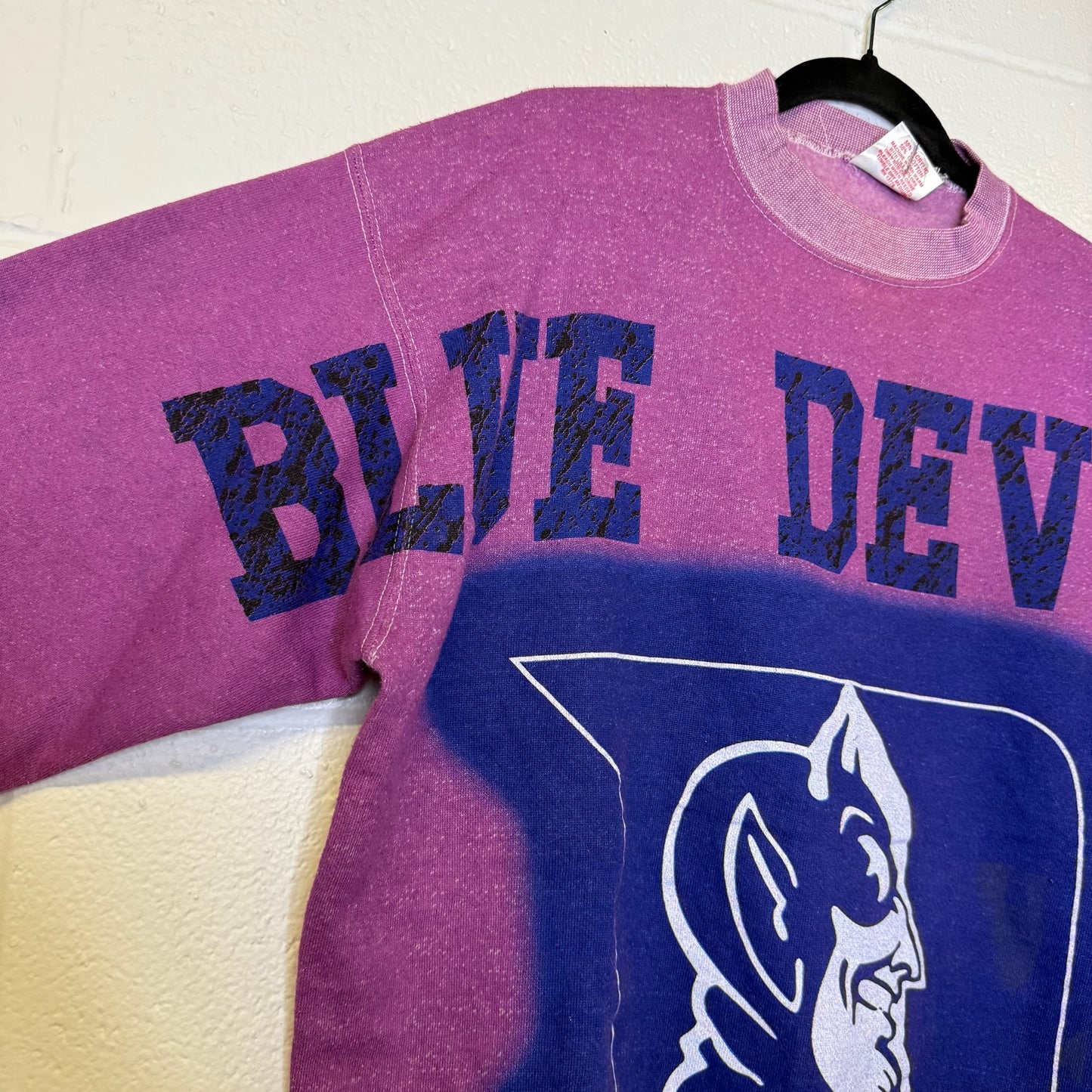 90s Duke Blue Devils Spellout Sweater Men’s L (B2563)
