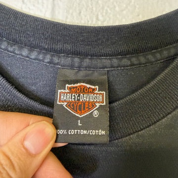 1998 Harley Davidson Medicine Hat Alberta T-Shirt Sz L (B1426)