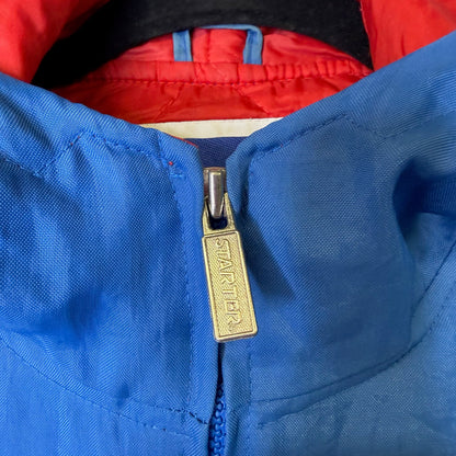 90s Texas Rangers MLB Starter Jacket Sz L (B2358)