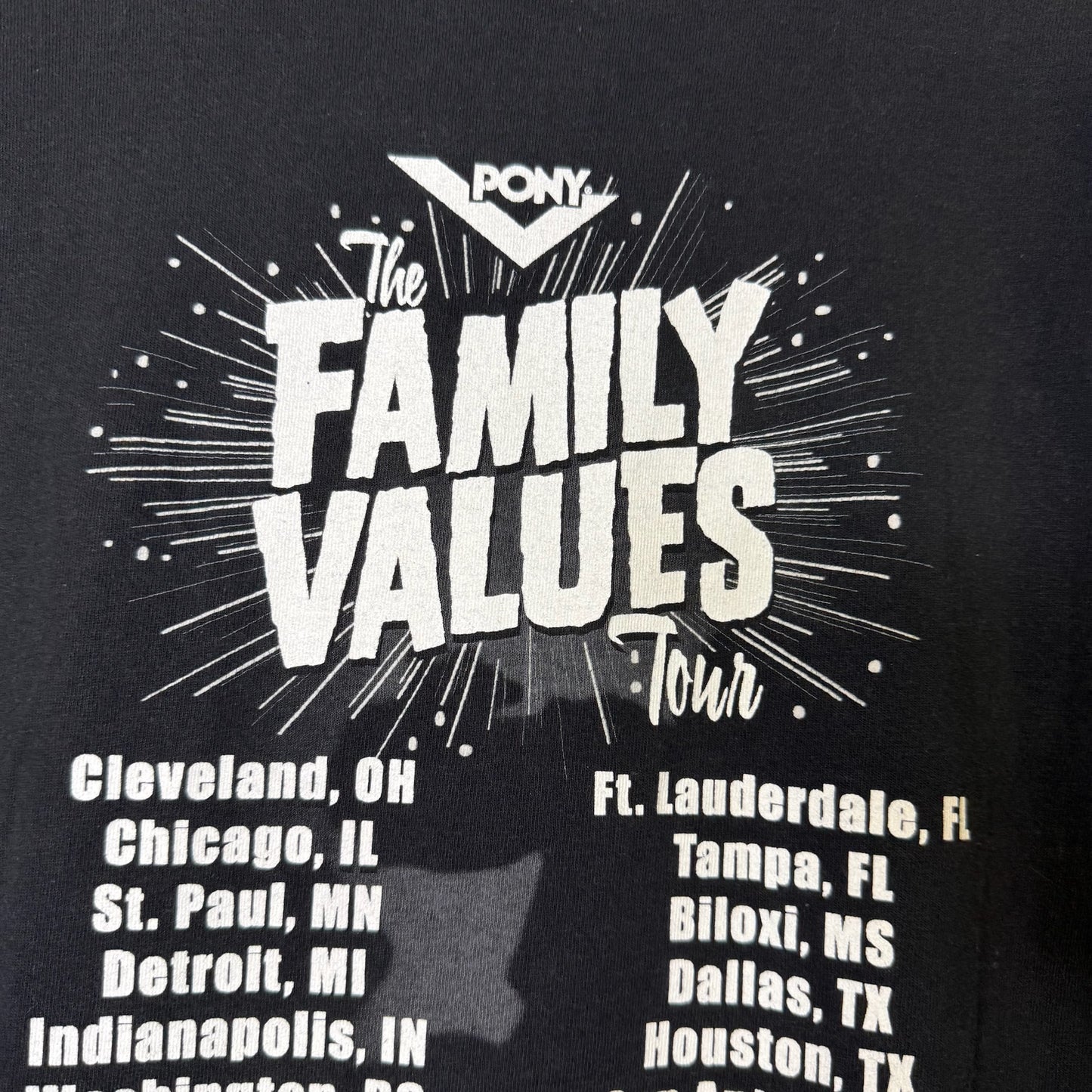 2001 Family Values Tour T-Shirt Sz M (B2058)