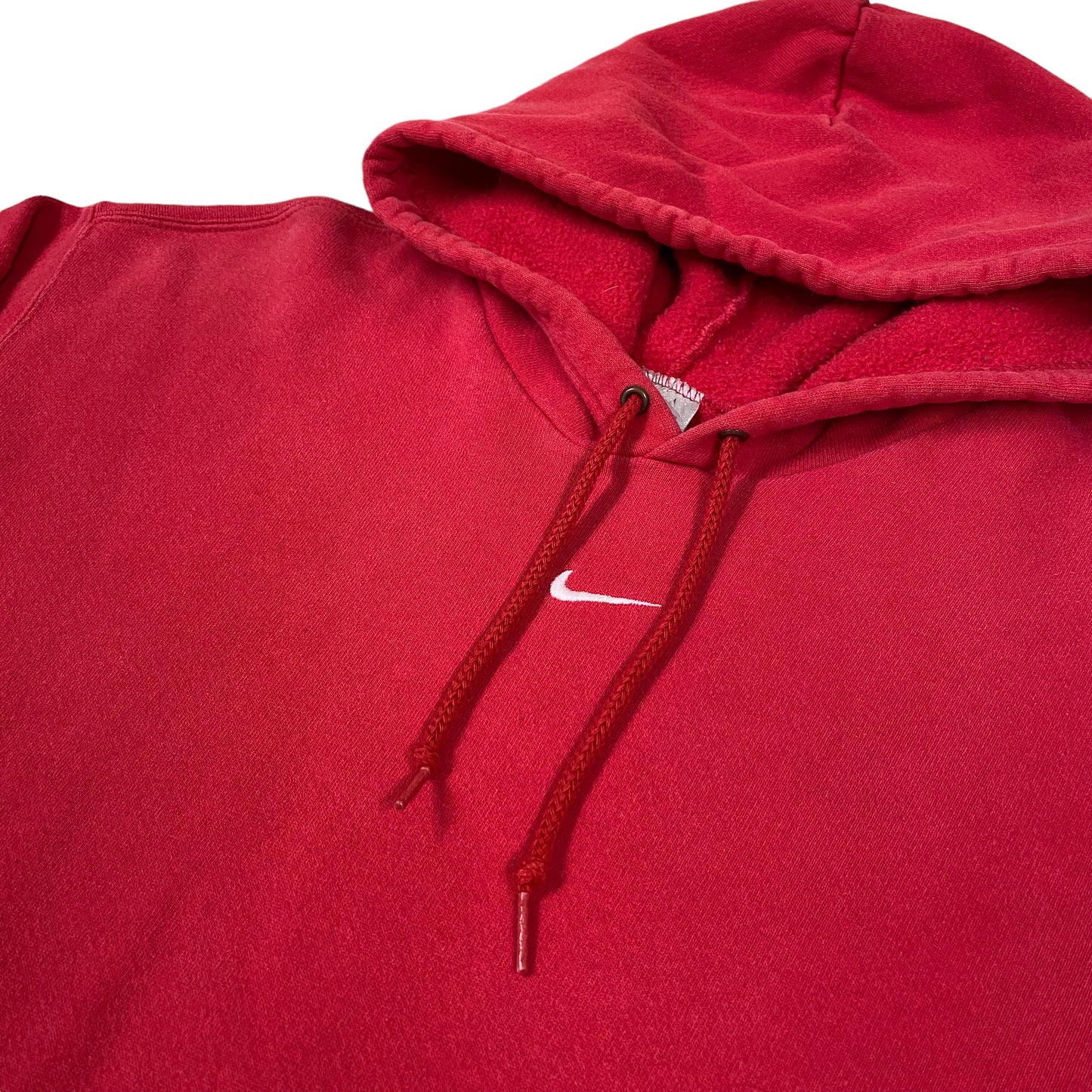 2000’s Nike Centre Swoosh Red Hoodie Sz 2XL (A2298)