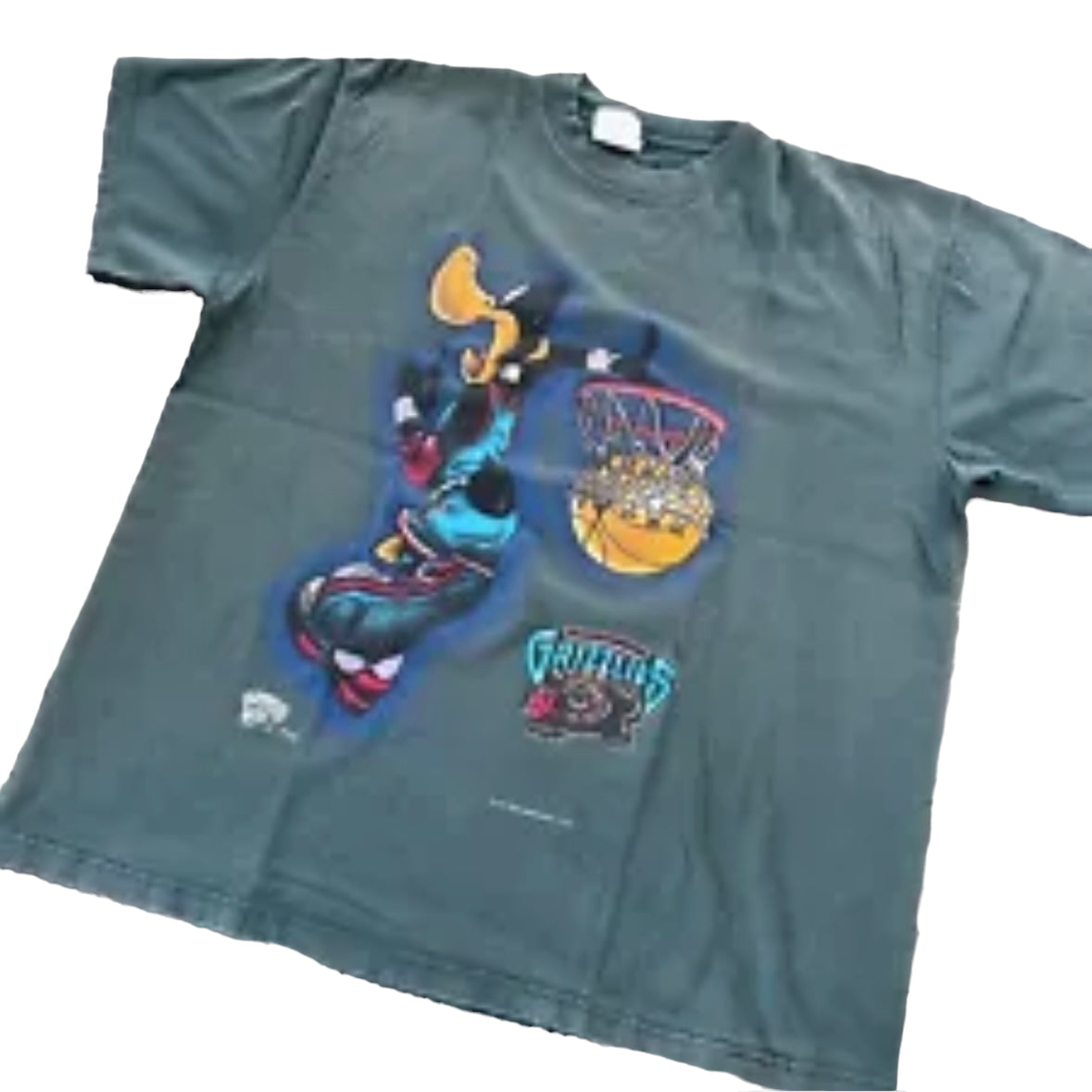 90’s Daffy Duck Vancouver Grizzlies T-Shirt Sz XL (A342)
