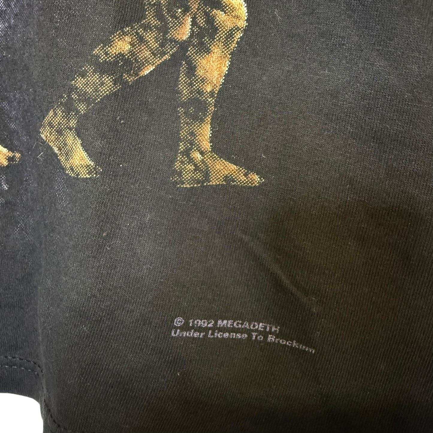 1992 Megadeth Countdown to Extinction AOP T-Shirt Sz XL