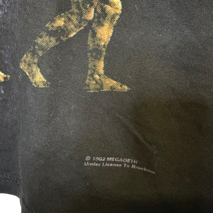 1992 Megadeth Countdown to Extinction AOP T-Shirt Sz XL