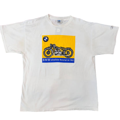 90's BMW Motorcycle T-Shirt Sz 2XL (A4672)