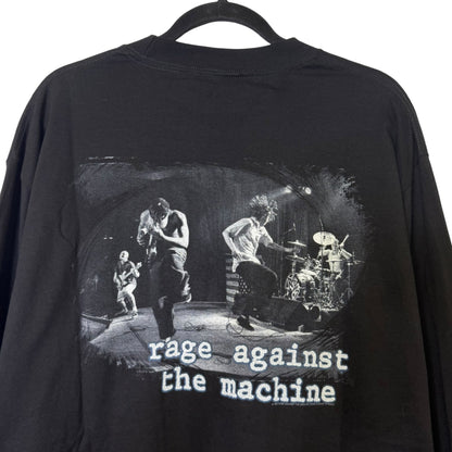 1998 Rage Against the Machine Long Sleeve Shirt Sz L