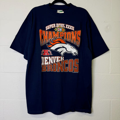 1997 Denver Broncos NFL T-shirt Sz L (B1640) NWT