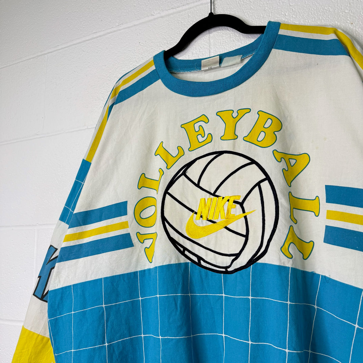 90s Nike Volleyball AOP Crewneck Sz XL
