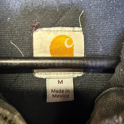 Carhartt Sun Faded Black Hooded Jacket Sz M (B1780)