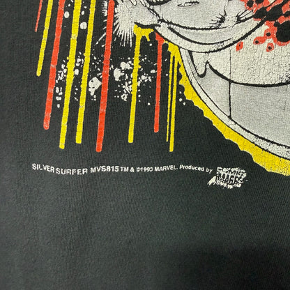 1990 Silver Surfer Marvel Comics T-Shirt Sz 2XL