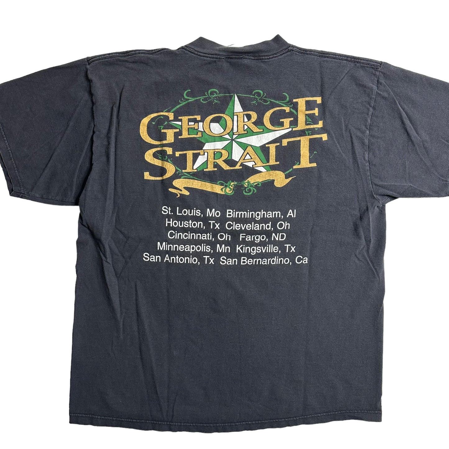 90s George Strait Tour T-Shirt Sz XL (A1016)