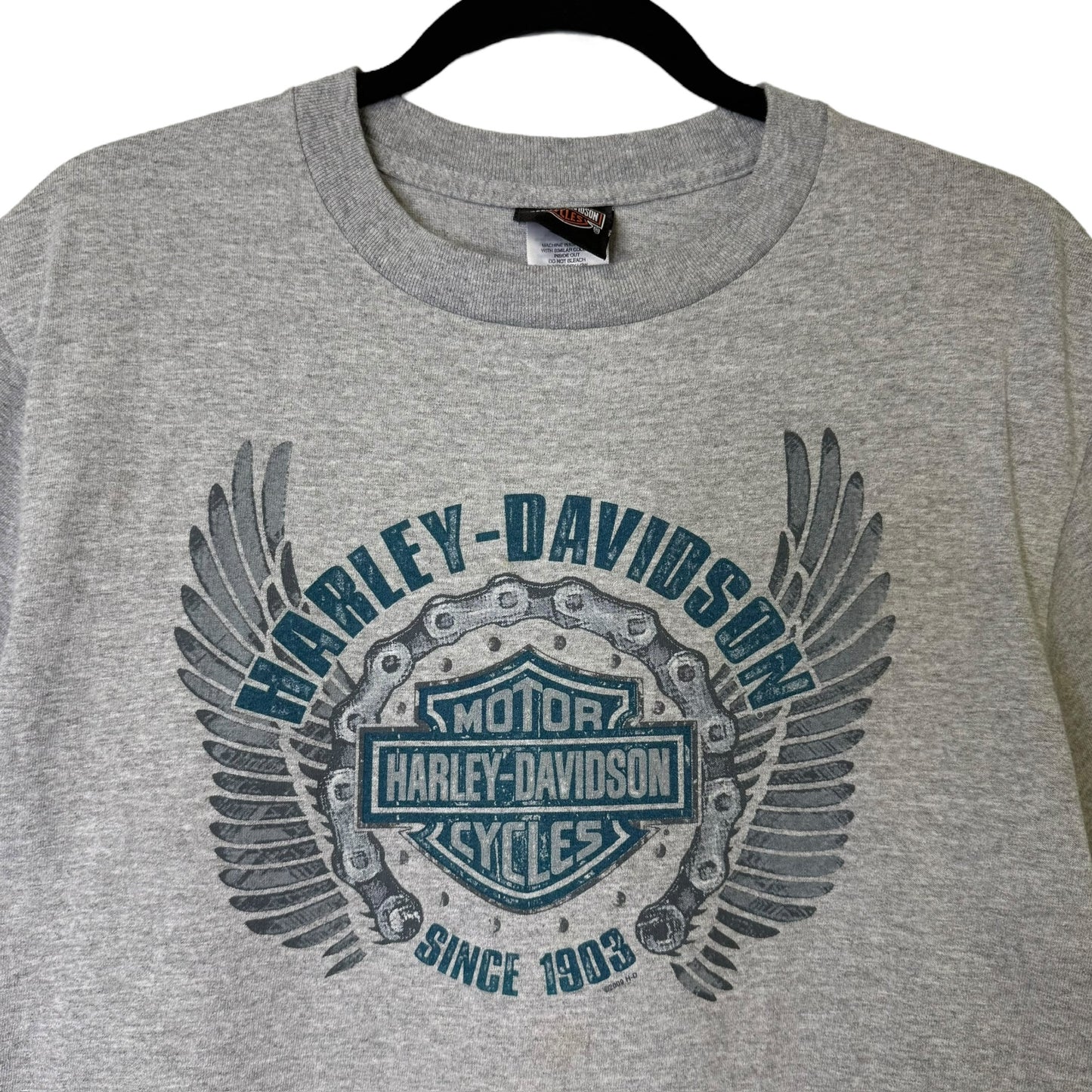 2009 Harley Davidson Frankfort Indiana T-shirt Sz M (B588)
