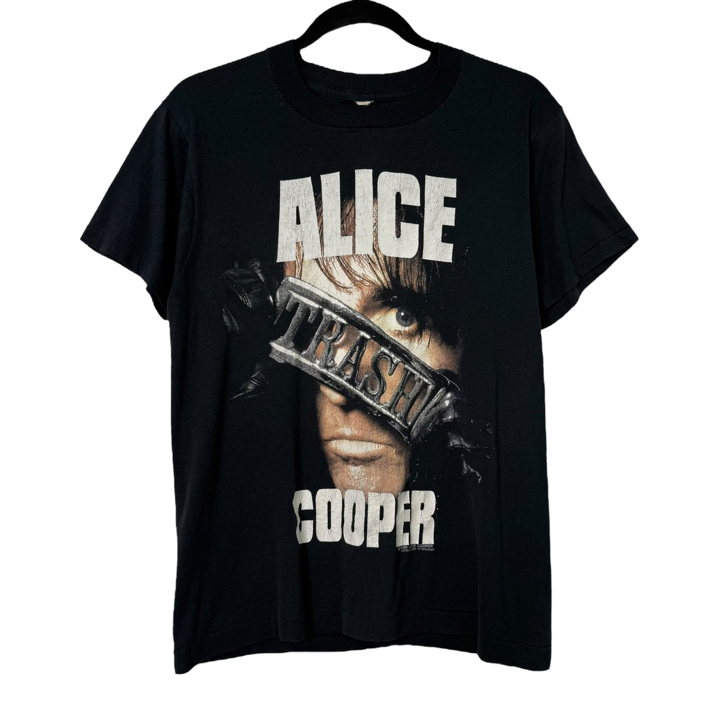 1989 Alice Cooper Trashes Tour T-shirt Sz M (B1320)