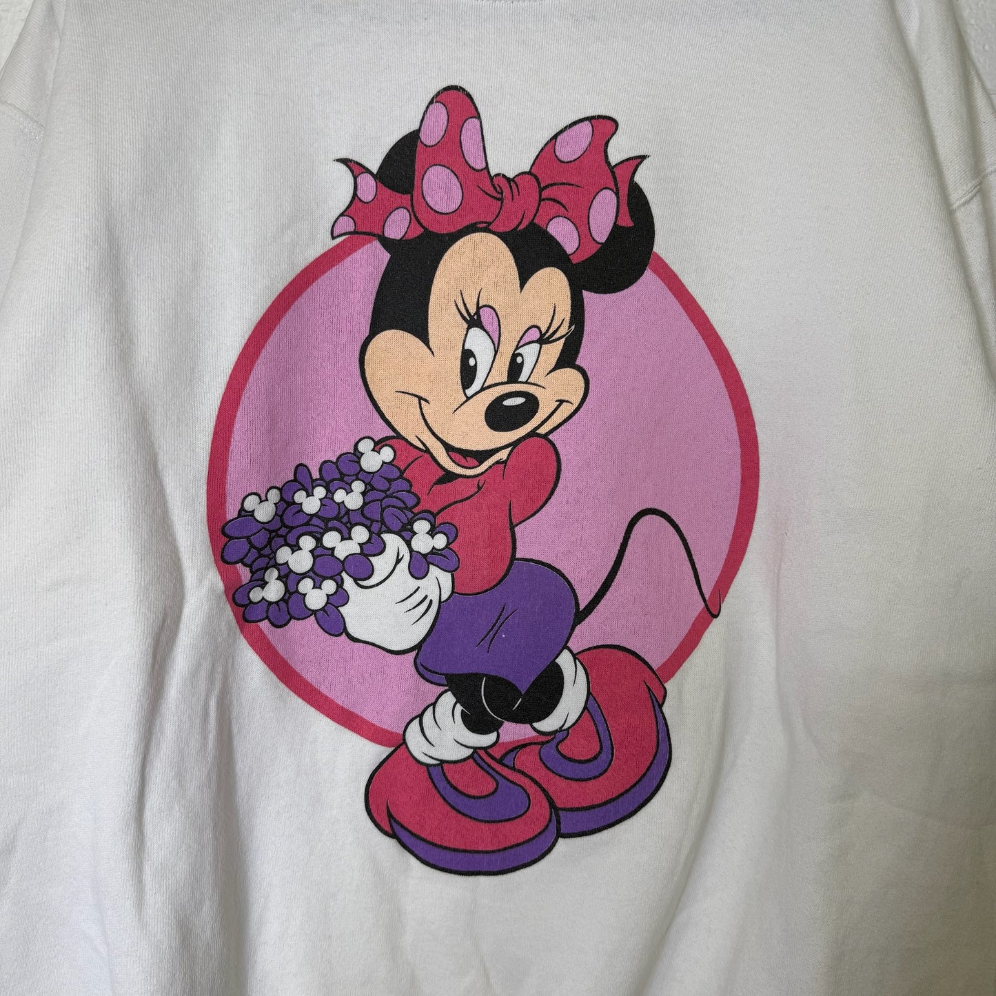 90's Disney Minnie Mouse Crewneck Sz L (B2453)