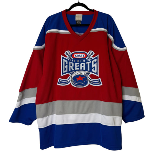 90's Kraft Play w/ The Greats NHL Hockey Jersey Sz XL (B1804)