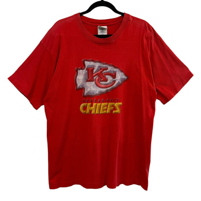 90s Kansas City Chiefs NFL T-Shirt Sz L